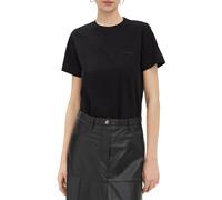 Pinko T-shirt manica corta Star con logo ricamato nero