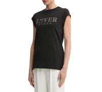 Pinko T-shirt Marrakech manica corta con logo verde militare S