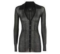 PINKO - Tarassaco Crêpe Blouse - - Knitwear - Donna - Nero - S