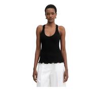 PINKO - Top a coste con logo - - Tops - Donna - Nero - S