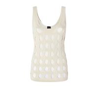 PINKO - Top Bianco senza Maniche con Dettagli Cut-Out - - Tops - Donna - Bianco - L