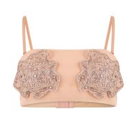 PINKO - Top corto con ricami - - Tops - Donna - Rosa - M