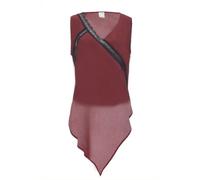 PINKO - Top Crepe Style Gauge - - Tops - Donna - Rosso - M
