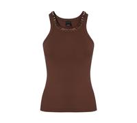 PINKO - Redbull Canotta Costina - - Tops - Donna - Marrone - S