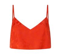 PINKO, ,Tops ,Donna ,Arancione ,S Top Floreale con Scollo a V