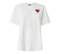 PINKO, ,Tops ,Donna ,Bianco ,L Strepitoso T-shirt