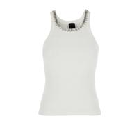PINKO, ,Tops ,Donna ,Bianco ,XS Redbull Canotta Costina Tank Design