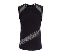 PINKO, ,Tops ,Donna ,Nero ,M Sleeveless Tops