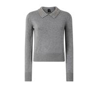 PINKO - Ventotene Sweater - -Knitwear -Donna -Grigio -L