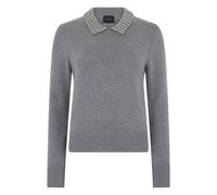 PINKO - Ventotene Wool Blend Sweater - - Knitwear - Donna - Grigio - L