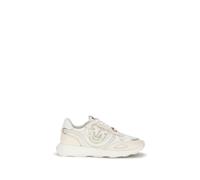 PINKO White Cotton Athletic Sneakers - EU39/US9