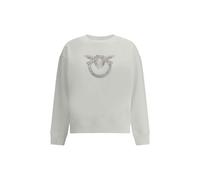 PINKO White Cotton Sweatshirt - L