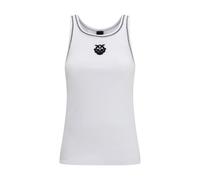 PINKO White Cotton Tank Tops - L