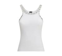 PINKO White Cotton Top - M