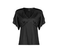 PINKO Williamson Blusa Satin Stretch Black Taglia: 40 | Cappotti Outlet | Donna | Nero