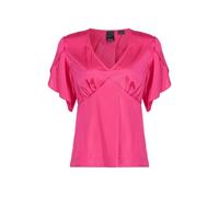 PINKO Williamson Blusa Satin Stretch Fuchsia Purple Taglia: 38 | Cappotti Outlet | Donna | Rosa