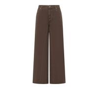 PINKO - Winona Wide Leg Jeans - - Jeans - Donna - Marrone - W26