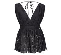 PINKO Zigopetalum Tank Top Black Taglia: 40 | Canottiere Outlet | Donna | Nero