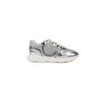 PINKO - Zoe 18A Sneaker Mirror/Mesh/Patent - - Shoes - Donna - Grigio - 39 EU