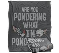 PINKY AND THE BRAIN Coperta super morbida al tatto 152 x 127 cm