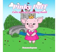 Pinky Puff: Cute & cozy coloring book
