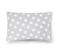 PinkZebra 50 x 70 cm, federa per cuscino per neonati e bambini, in 100% cotone, eco-tex, con chiusura lampo, prodotta nell'Unione Europea, stelle