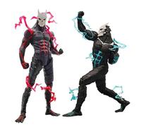 Pinloo 2 statuette Kafka Hibino Statua Anime Personaggio Posizione di combattimento Figurine Kafka Hibino Merch Regali Collezionabili Decorazioni per la Casa