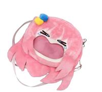 Pinloo Anime Goto Hitori, borsa per la scuola dei cartoni animati, 37 x 35 cm, regalo per studenti e tifosi, stagione scolastica, zaino Goto Hitori, Tracolla, 19 * 20 cm