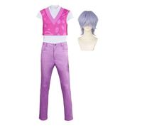 Pinloo Baby Saja Cosplay Costume Mystery Baby Saja Uniform Tuta con parrucca Jinu Halloween costumi Abby Comic Con Cosplay Costume