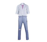 Pinloo Baby Saja Cosplay Costume Mystery Baby Saja Uniform Tuta con parrucca Jinu Halloween costumi Abby Comic Con Cosplay Costume