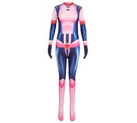 Pinloo Uraraka Ochako Uraraka Ochako Parrucca MHA Cosplay Costume Anime Asui Tsuyu Wig Comic Con Asui Tsuyu Cosplay Halloween Costume