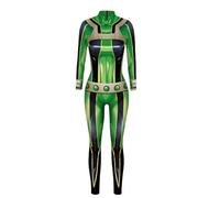 Pinloo Uraraka Ochako Uraraka Ochako Parrucca MHA Cosplay Costume Anime Asui Tsuyu Wig Comic Con Asui Tsuyu Cosplay Halloween Costume