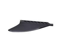 Pinna caudale universale per tavola da surf, colore abbinato, materiale in PVC flessibile e stabile, design leggero e compatto per tavole da surf gonfiabili, paddle board, balance