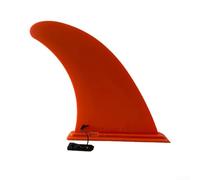 Pinna ondulata da 22,9 cm per tavole da paddle, essenziale per una maggiore stabilizzazione e protezione dalle rocce (arancione)