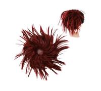 Pinna per capelli Estensioni for capelli sintetici for chignon, ricci disordinati, elastici for capelli, posticci, chignon sintetico, ciambella, pezzi for capelli updo for le donne Utilizzato per fiss