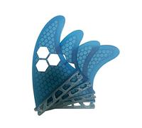 Pinna per tavola da paddle Set di pinne quadruple con base a scheda singola Pinne for tavola da surf in fibra di vetro Pinna da surf a nido d'ape G5 con pinne GX 4pc Goditi al meglio le attività di su