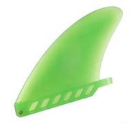 Pinna per tavola da surf da 11,6 cm, montaggio a vite per coda in morbido nylon TPU per un facile tracciamento della rotazione, compatibile con longboard, arancione, verde, leggero, si adatta alla