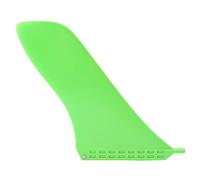 Pinna per tavola da surf in PVC, pinne per tavole da surf lunghe e per stand up paddle, accessorio da surf ecologico verde da 30 cm con design professionale girevole per tutte le