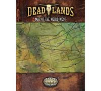 Pinnacle Entertainment Group Deadlands Mappa del gioco di ruolo del Weird West