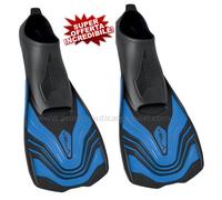 PINNE 32/33 SEAC SUB MODELLO "VELA" AZZURRO PISCINA SNORKELING MARE NUOTO