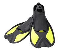 Pinne Adult Swim, pinne da nuoto per uomini e donne, pinne da snorkeling e immersione in silicone morbido con suola antiscivolo, scarpe da nuoto leggere e compatte per l’uso in (l)