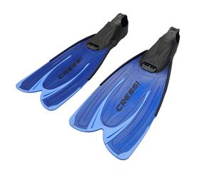 Pinne Cressi-Sub Water blu taglia 37-38