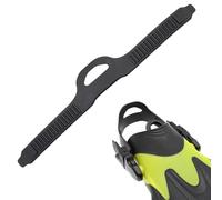 Pinne da Immersione in - Coppia di pinne aperte da 37 cm, cinghie elastiche regolabili, con di ricambio | Aletass per Nuoto, Immersioni, Snorkel.