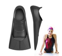 Pinne da Nuoto | 1 Coppia di pinne da Nuoto | Fineers da allenamento per immersioni subacquee in Silicone Anti-Scivolare per l'imballaggio facile e gli uomini viaggiatori donne