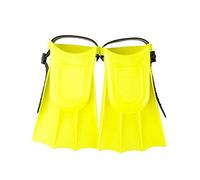 pinne da nuoto, 1 paio di pinne morbide regolabili for bambini, for imparare a nuotare, for piscina, spiaggia e accessori for il nuoto(Black Blue Exorcist1)