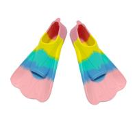 Pinne da nuoto in silicone per bambini, professionali, corte, per uomini | Gioventù per Uomini Donne Ragazzi Ragazze Piscina Spiaggia Snorkeling Allenamento Fitness Immersioni Viaggi Estate Sport