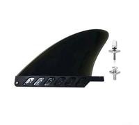 Pinne da surf da 10 cm con materiale leggero e ad alta resistenza per tavole da paddle e tavole da surf (nero)