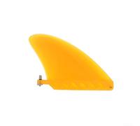 Pinne da surf per longboard con vite progettate per la flessibilità nel fiume running (giallo)