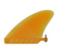 Pinne morbide da surf con vite per longboard progettate per stabilità e flessibilità nel surf (giallo)