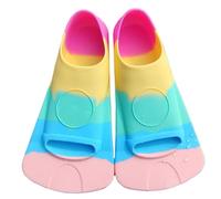 Pinne per bambini in silicone pinne di nuoto - pinnes da nuoto di alimentare | Attrezzatura da snorkeling su immersione leggera per bambini | Attrezzatura di formazione professionale per piscina
